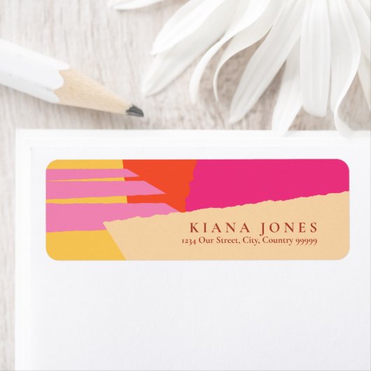 Kleurblok Weddenzomer ID740 Etiket (Insitu)