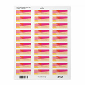 Kleurblok Weddenzomer ID740 Etiket (Full Sheet)