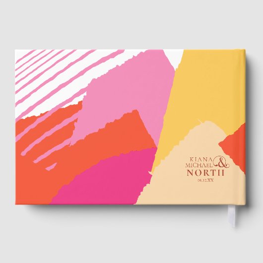 Kleurblok Weddenzomer ID740 Gastenboek (Achterkant)