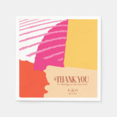 Kleurblok Weddenzomer ID740 Servet (Voorkant)