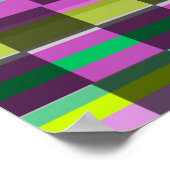 Kleurblokjes Poster (Hoek)