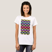 Kleurblokjes T-shirt (Voorkant volledig)