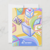 Kleurblokken 4,25 x 5,5-inch uitnodiging (Achterkant)