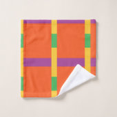 Kleurblokken Bad Handdoek (Wasdoekje)