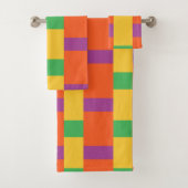 Kleurblokken Bad Handdoek (Insitu)