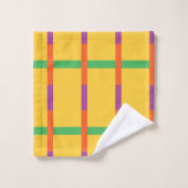 Kleurblokken Bad Handdoek (Wasdoekje)