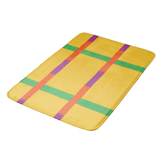 Kleurblokken Badmat (Gekanteld)