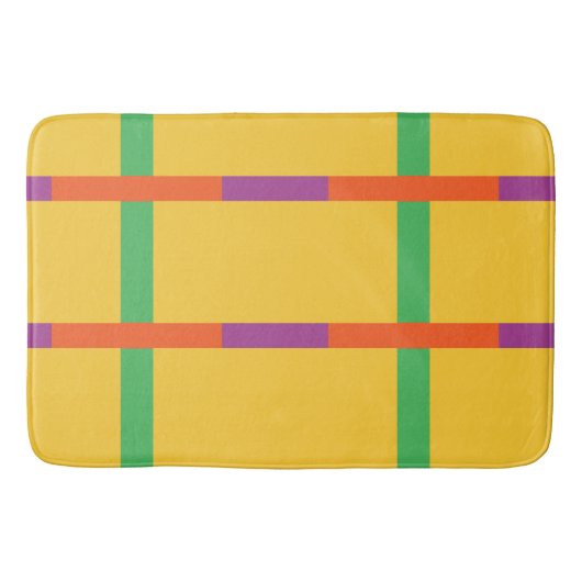 Kleurblokken Badmat (Voorkant)