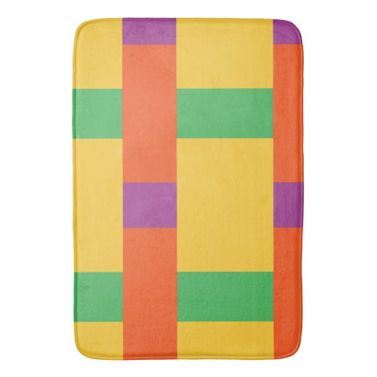 Kleurblokken Badmat (Voorkant Verticaal)