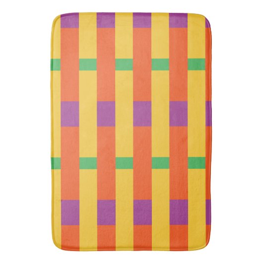 Kleurblokken Badmat (Voorkant Verticaal)