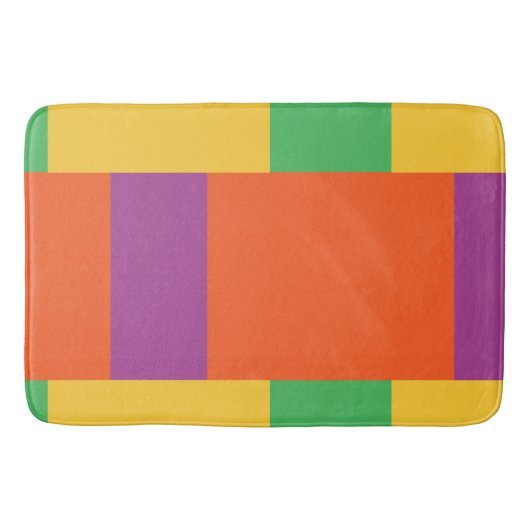 Kleurblokken Badmat (Voorkant)