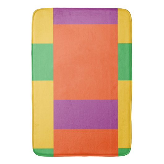 Kleurblokken Badmat (Voorkant Verticaal)