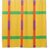 Kleurblokken Douchegordijn (Voorkant)