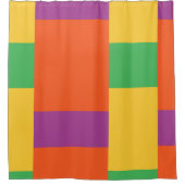 Kleurblokken Douchegordijn (Voorkant)