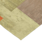 Kleurblokken herfst korte tafelloper (Hoek)