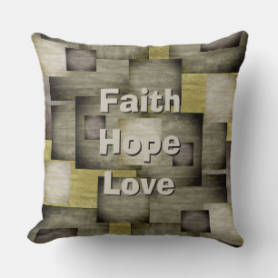 Kleurblokken herfst kussen