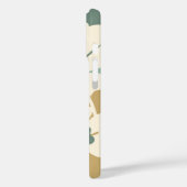 Kleurblokken Kosmos Bloemen Silhouetten Modern Case-Mate iPhone Case (Achterkant / Links)