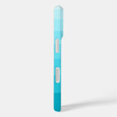 Kleurblokken Magenta Blauw Monochromatische Naam Case-Mate iPhone Case (Achterkant / Rechts)