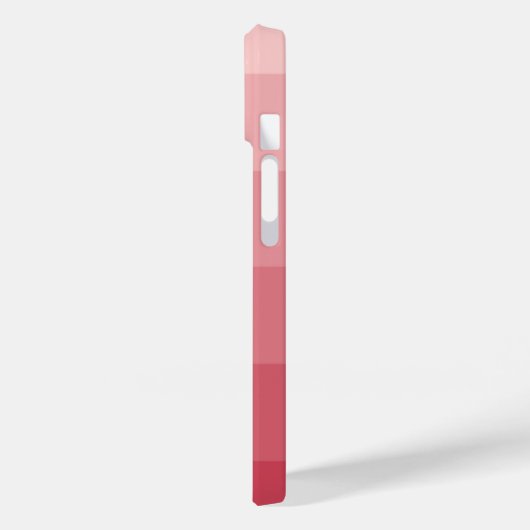 Kleurblokken Magenta Roze met Naam I telefoonhoesj Case-Mate iPhone Case (Achterkant / Links)
