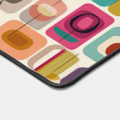 Kleurblokken Mid Century Modern geometrisch patroo Bureaumat (Hoek)