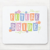 Kleurblokken Toekomstige bride Muismat (Voorkant)