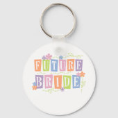 Kleurblokken Toekomstige bride Sleutelhanger (Voorkant)