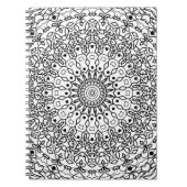 Kleurboek, antistress in het boek notitieboek (Voorkant)