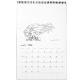 Kleurboek Kalender (Mar 2026)