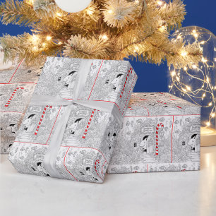 Kleurboek met haai voor Kerstmis Cadeaupapier