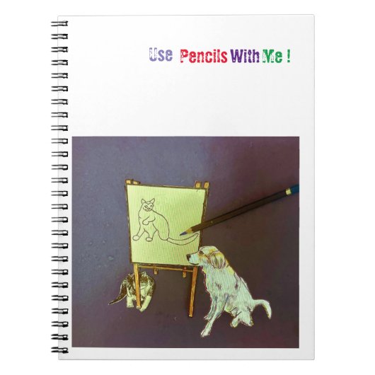 "Kleurboek" Notitieboek (Voorkant)