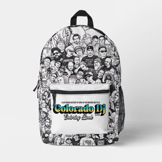 Kleurboek Rugzak Colorado Dj 2 (Voorkant)