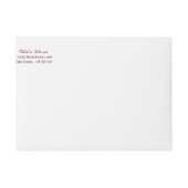 Kleurboeken geven adreslabels terug (Voorkant)