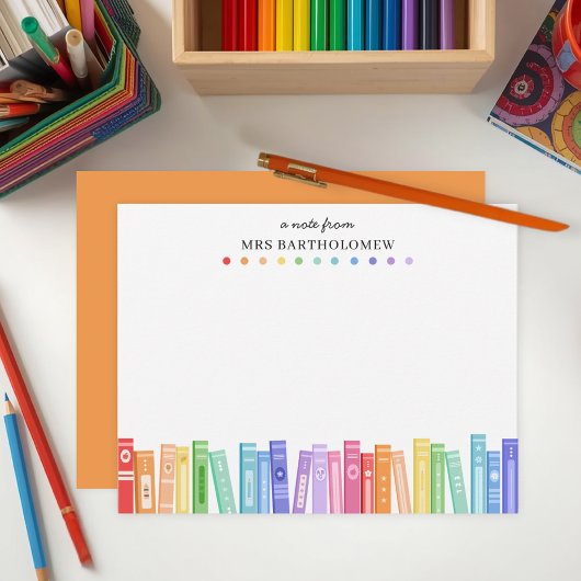 Kleurboeken van de Regenboog Aangepast Onderwijs L Notitiekaartje