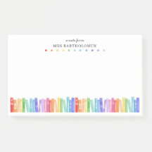 Kleurboeken voor regenboog Een briefje van de lera