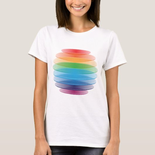 Kleurbol T-shirt (Voorkant)