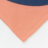kleurbolfusie fleece deken (Hoek)