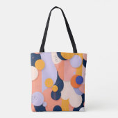 kleurbolfusie tote bag (Achterkant)