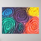 Kleurbollen klein poster (Voorkant)