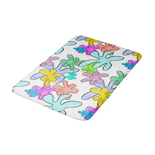 kleurbreuk badmat (Gekanteld)