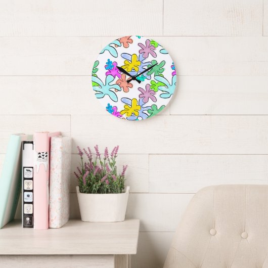 kleurbreuk grote klok (Leeskamer)