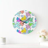 kleurbreuk grote klok (Huis)