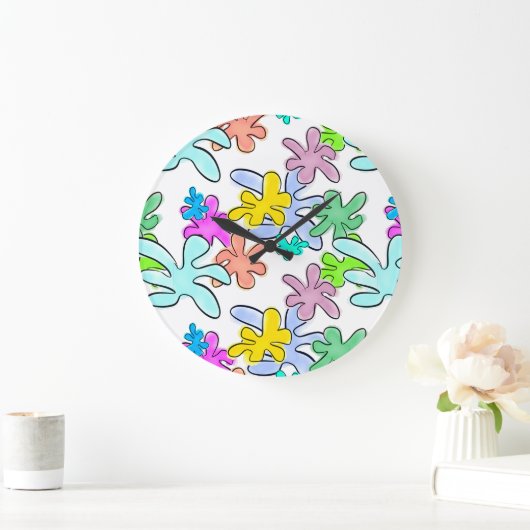 kleurbreuk grote klok (Huis)