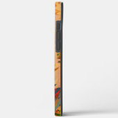 Kleurbreuk met zigzag- of golfeffect Case-Mate iPhone case (Achterkant / Links)