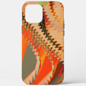 Kleurbreuk met zigzag- of golfeffect Case-Mate iPhone case (Achterkant)