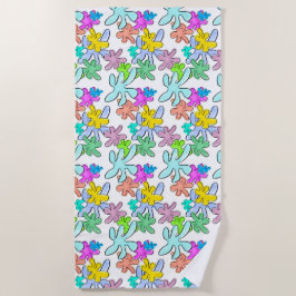 kleurbreuk strandlaken