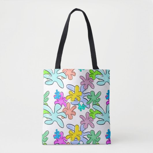 kleurbreuk tote bag (Voorkant)