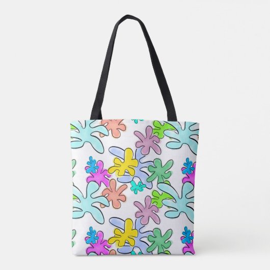 kleurbreuk tote bag (Achterkant)