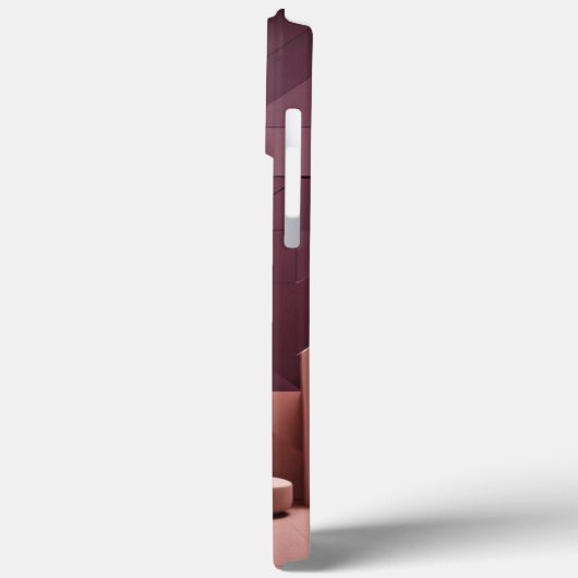 kleurbruin Case-Mate iPhone case (Achterkant / Links)