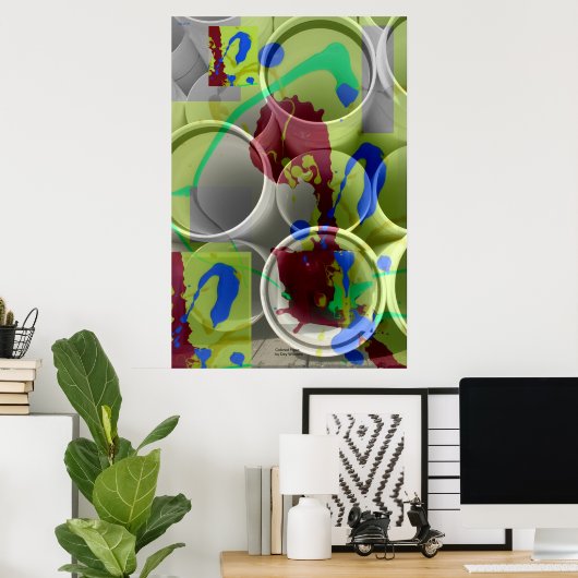 Kleurbuizen Poster (Thuiskantoor)