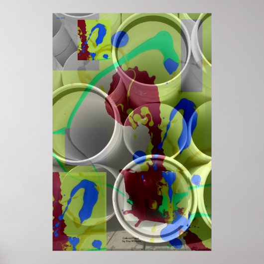 Kleurbuizen Poster (Voorkant)